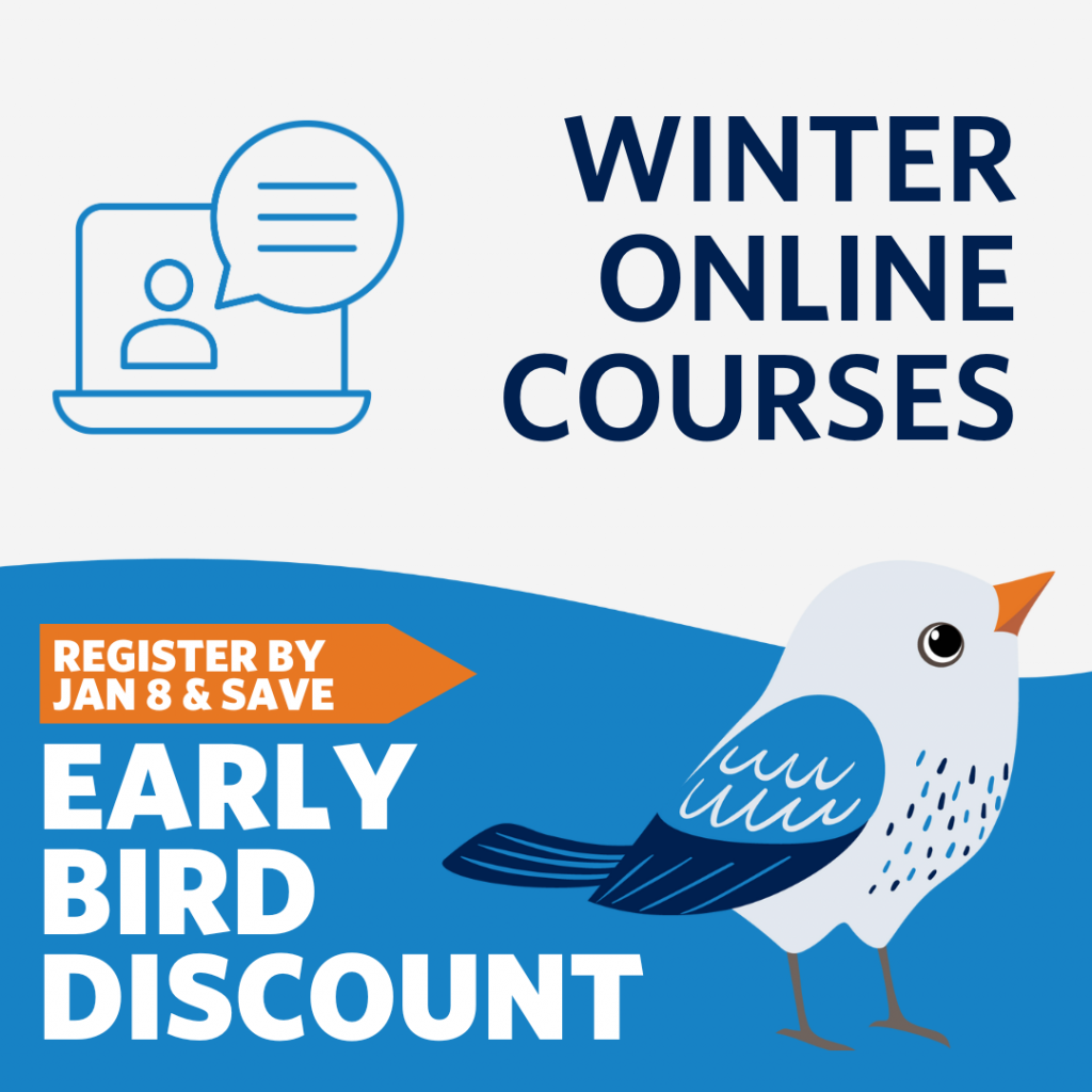 Early bird discount rate ending January 8th graphic