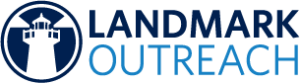 Landmark Outreach logo.